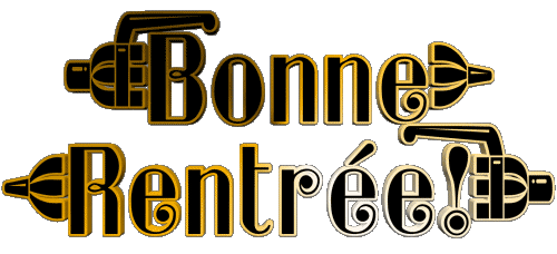 04 Transparenter Hintergrund Bonne Rentrée Französisch Nachrichten 