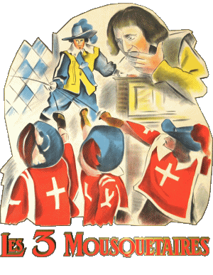Les 3 Mousquetaires 50s - 70s Movie France Multi Media 