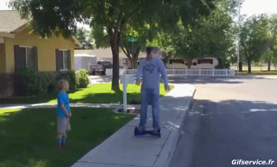 Gamelle Fail 02 Hoverboard PERSONNAGES Humour - Fun 