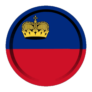 Rotondo - Anelli Liechtenstein Europa Bandiere 