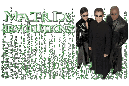 03 Revolutions Logo Francese Matrix Film Internazionale Multimedia 