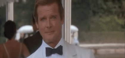 Gif Roger Moore James Bond 007 A View To A Kill Peliculas Internacional Peliculas