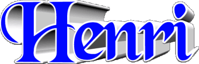 Henri H MASCULINE - France First Names 