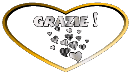 Heart Grazie Italian Messages 