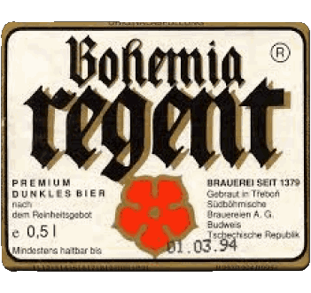 Bohemia-Regent Tschechische Republik Bier Getränke 