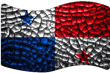 Rettangolo Panama America Bandiere 