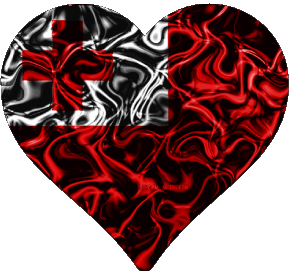 Herz Tonga Ozeanien Fahnen 