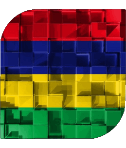 Platz Mauritius Afrika Fahnen 