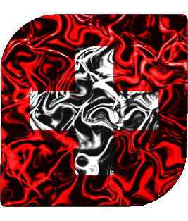 Quadrato Svizzero Europa Bandiere 