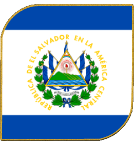 Platz Salvador Amerika Fahnen 