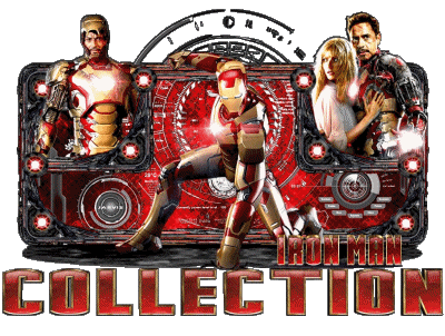 Collection Logo Iron Man Movies International Multi Media 