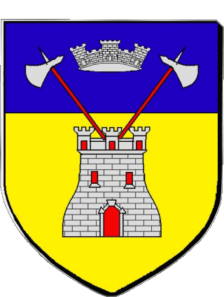 Blasone-Blasone SAINT DIDIER EN VELAY 43 Dipartimenti - Città Francia Bandiere 