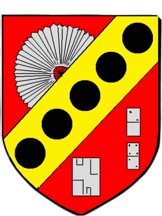 Blazon-Blazon MERU 60 Departments - Cities France Flags 