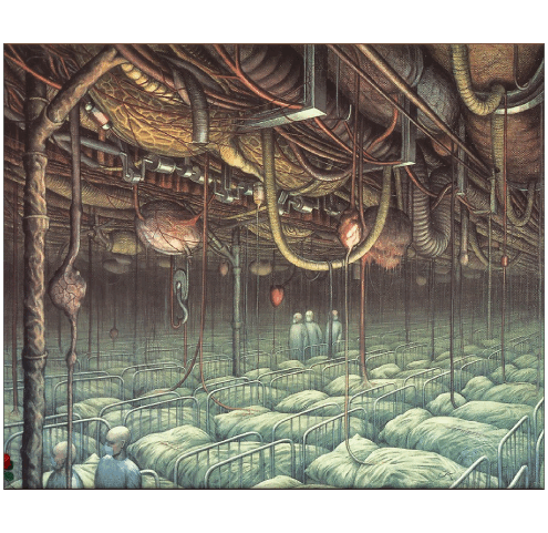 Jacek Yerka Pintor de artistas Humor - Fun 