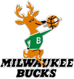 1968-1968 Milwaukee Bucks U.S.A - NBA Basketball Sports 