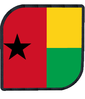 Plaza Guinea Bissau África Banderas 