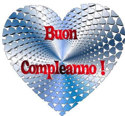 006 Cuore Buon Compleanno Italiano Messagi 
