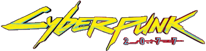 Logo CyberPunk 2077 Video Games Multi Media 
