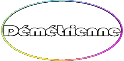 Démétrienne D FEMENINO - Francia Nombre 