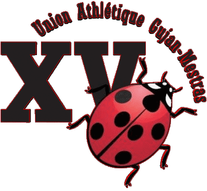 U Ath Gujan Mestras Dept 33 Rugby Club France Logo Sports 