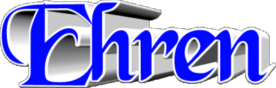 Ehren E MASCHIO - UK - USA - IRL - AUS - NZ Nome 