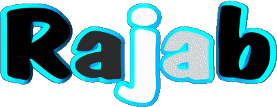 Rajab R MASCULINE - Maghreb Muslim First Names 