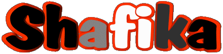 Shafika S FEMMINILE - Maghreb Musulmano Nome 