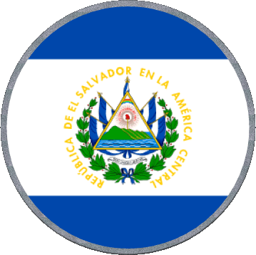 Rond Salvador Amériques Drapeaux 