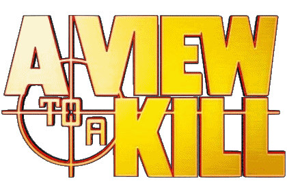 English Logo A View to a Kill James Bond 007 Movies International Multi Media 