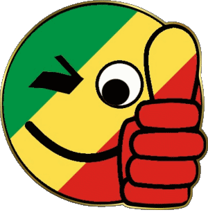 Smiley - OK Congo Africa Bandiere 