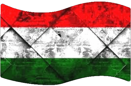 Rectangle Hongrie Europe Drapeaux 