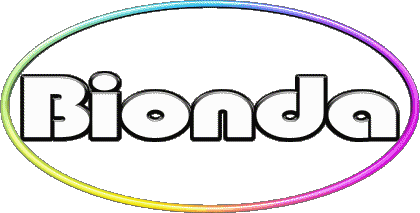 Bionda B WEIBLICH - Deutschland Vorname 