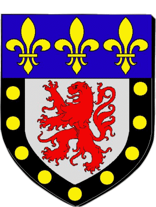 Wappen-Wappen POITIERS 86 Abteilungen - Städte Frankreich Fahnen 