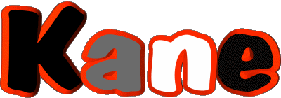 Kane K MASCULINE -  UK - USA - IRL - AUS - NZ First Names 