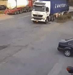 Fun Accident - Fail Scooter Transport Humor -  Fun 