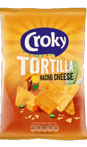 Croky Belgien Chips - Snack - Crips Essen 