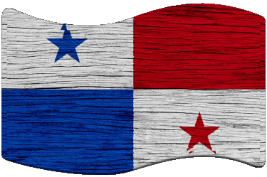 Rechteck Panama Amerika Fahnen 