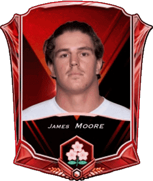James Moore Giappone Rugby - Giocatori Sportivo 