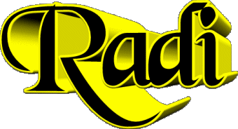 Radi R MASCULINE - Maghreb Muslim First Names 