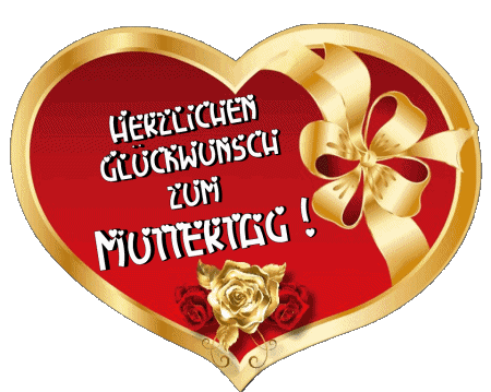 021 Herzlichen Glückwunsch zum Muttertag Tedesco Messagi 