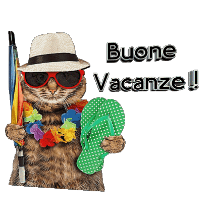 30 Fondo transparente Buone Vacanze Italiano Mensajes 
