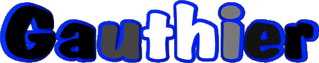 Gauthier G MANN - Frankreich Vorname 