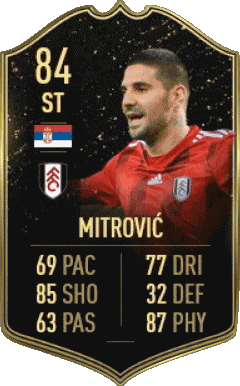 Aleksandar Mitrovic Serbia F I F A - Giocatori carte Videogiochi Multimedia 