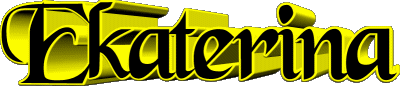 Ekaterina E FEMININ - Allemagne Prénoms 