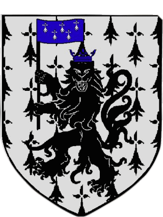 Wappen-Wappen PLOERMEL 56 Abteilungen - Städte Frankreich Fahnen 