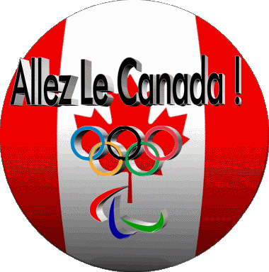 Jeux Olympiques 02 Allez Le Canada Francese Messagi 