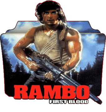 Logo First blood Rambo V International Multimedia 