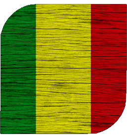 Platz Mali Afrika Fahnen 