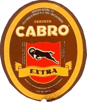 Cabro Guatemala Cervezas Bebidas 