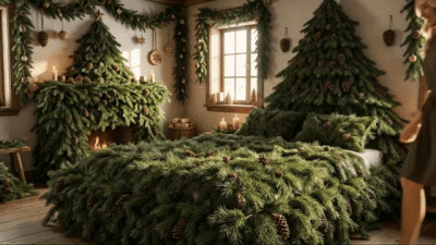 “ In bed ! ” (Christmas) A.I Mix Humor -  Fun 